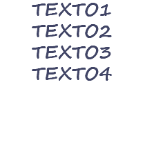 Texto1 texto2 texto3 texto4